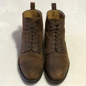 Taft | Shoes | Taft Dragon Roughout Brown Suede Leather Lace 